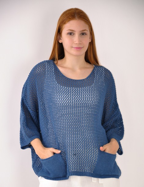 BLUSA C/BOLSILLOS