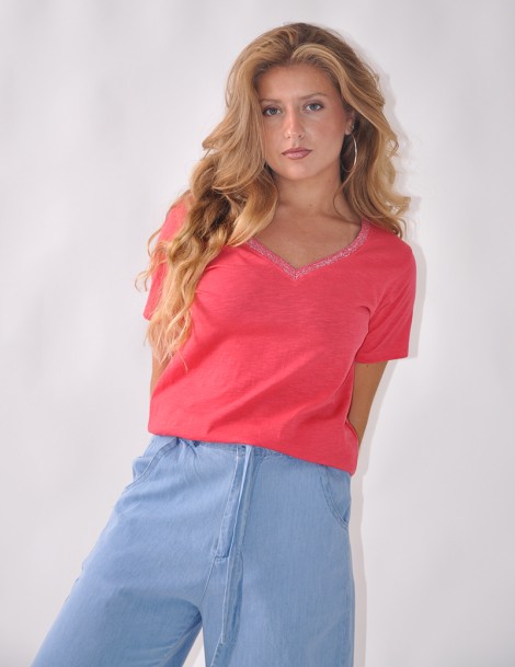 SHORT DENIM C/CINTURÓN