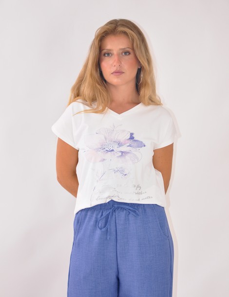 PANTALÓN RECTO LISO