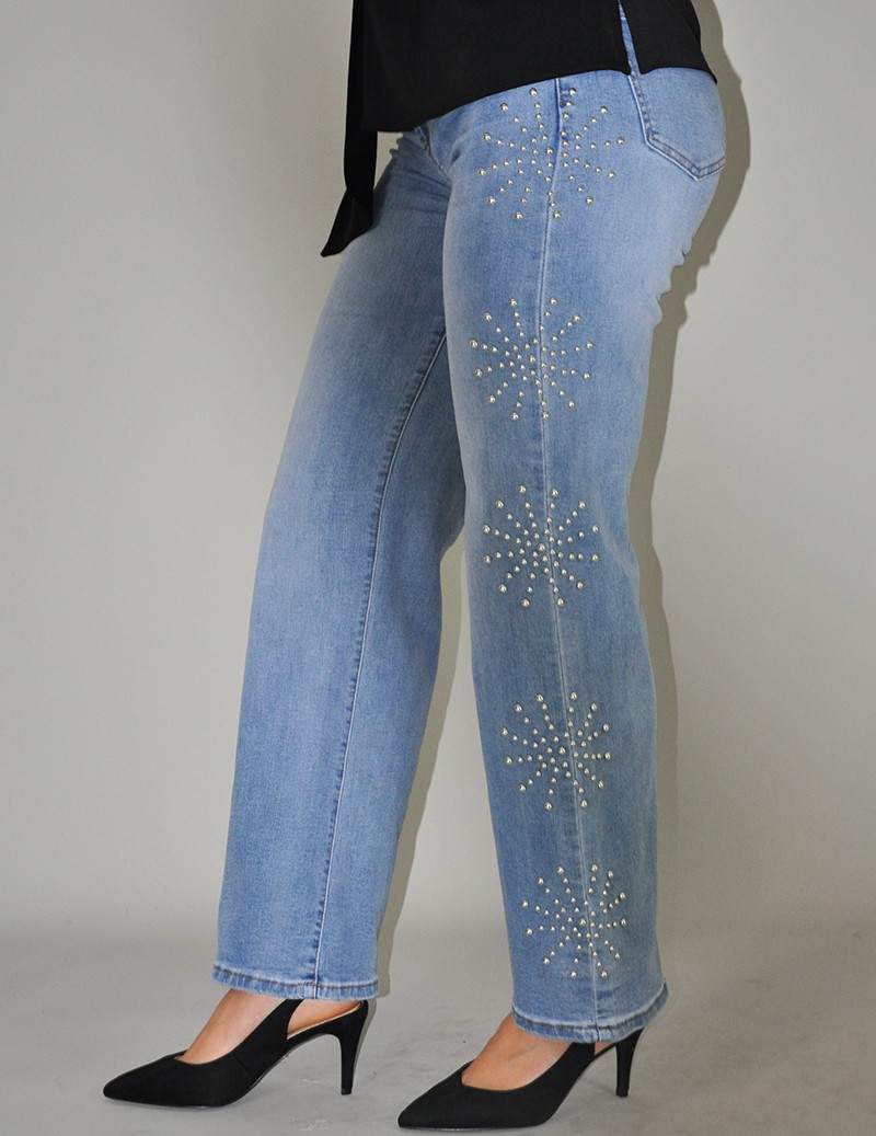 PANTALÓN VAQUERO PIERNA...