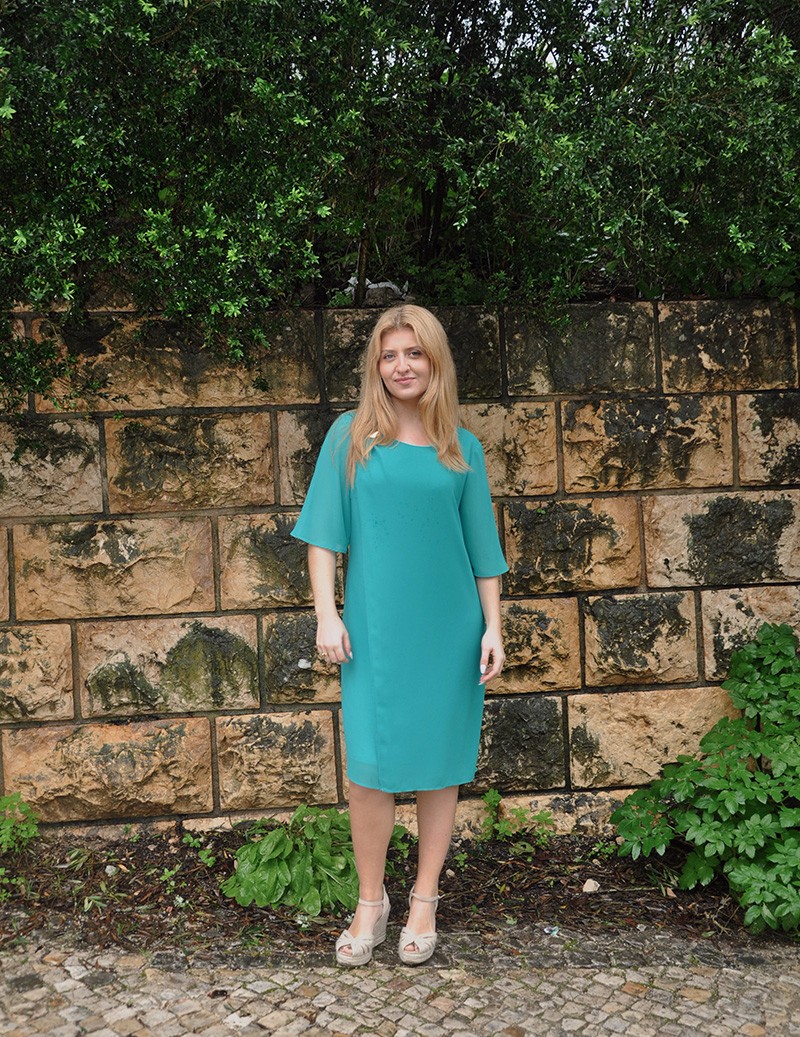 VESTIDO ASIMETRICO