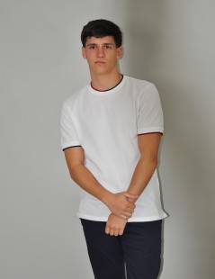 T-SHIRT GOLA BICOLOR