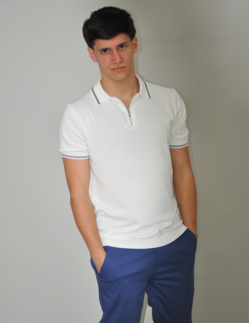 POLO PUNTO ESCOTE C/CREMALLERA