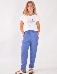 CALÇA RECTA LISA