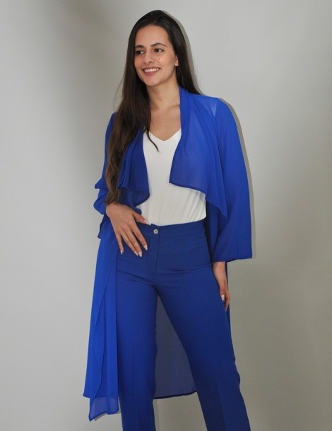 CHAQUETA FLUIDA LARGA