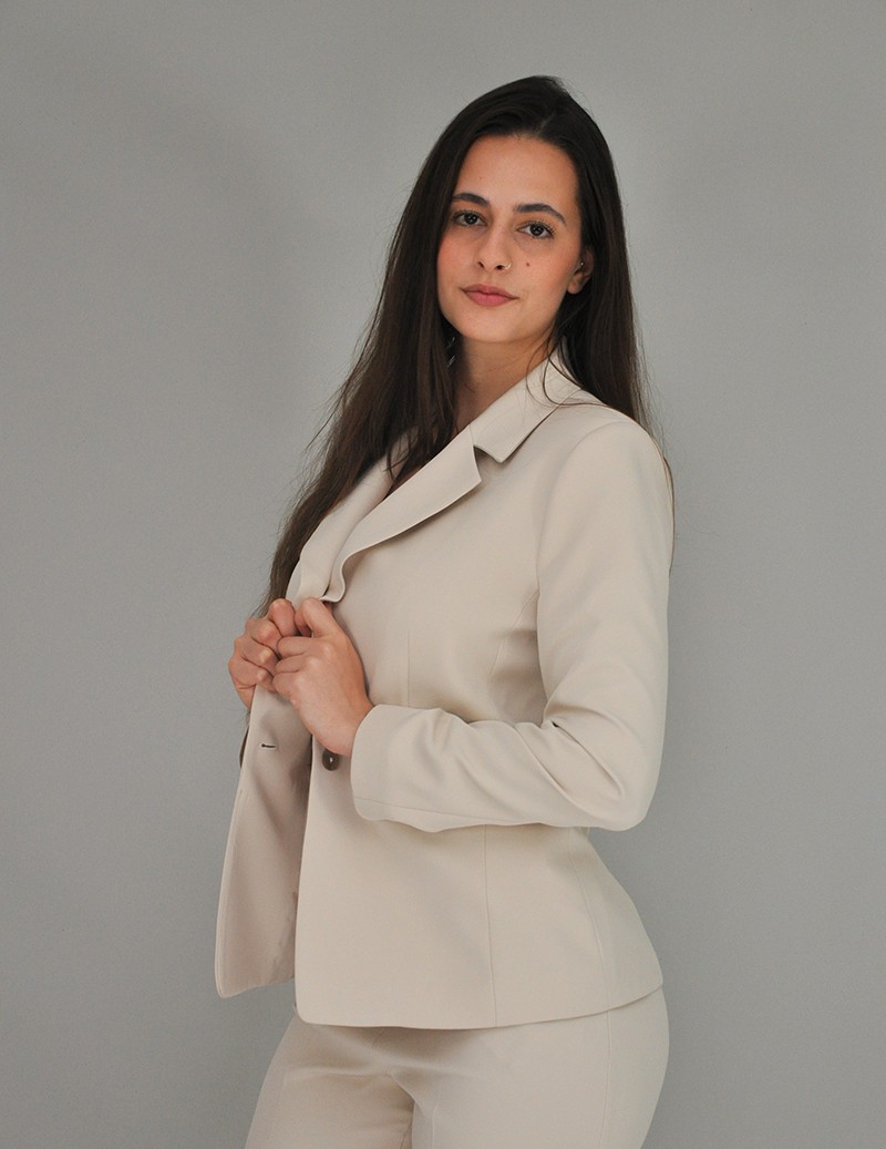 BLAZER LISO 1 BOTÃO
