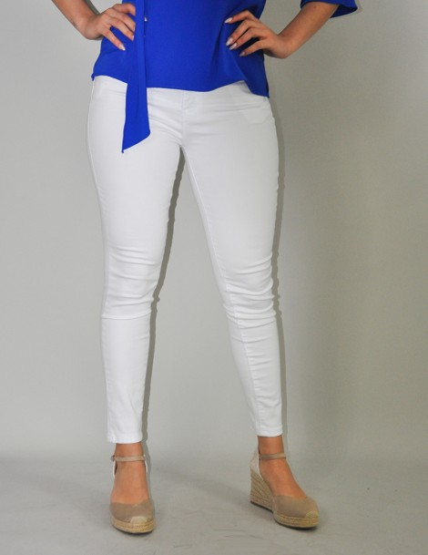 CALÇAS SARJA SKINNY PUSH-UP