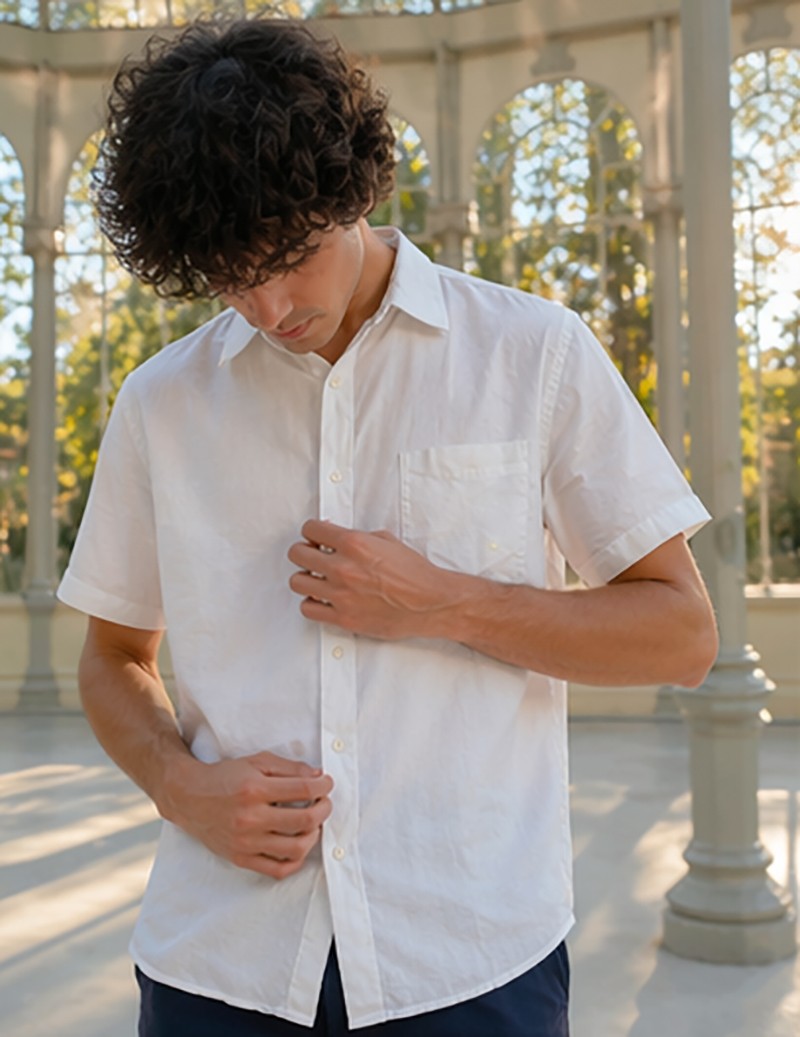 CAMISA LINO M/CORTA