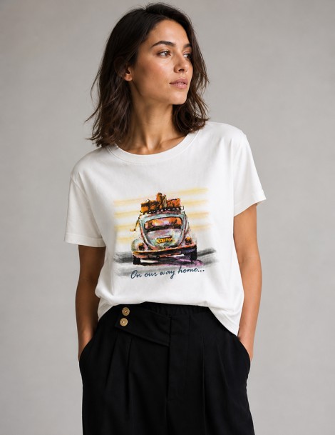 CAMISETA ESTAMPADA AUTO