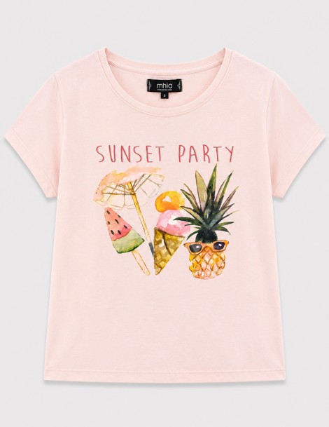 CAMISETA ESTAMPADO SUNSET