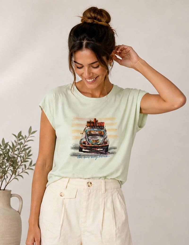 CAMISETA ESTAMPADA AUTO