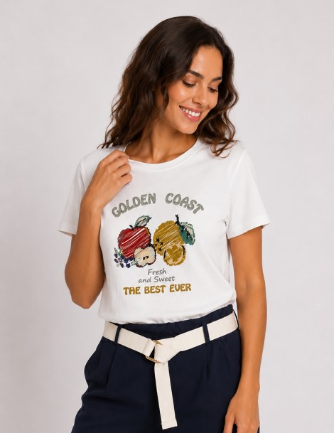 CAMISETA ESTAMPADO FRUTAS
