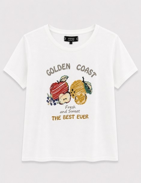 CAMISETA ESTAMPADO FRUTAS