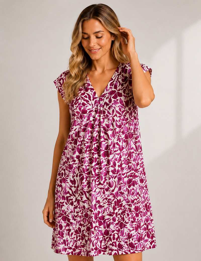 VESTIDO ESTAMPADO BASICO