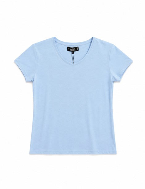 CAMISETA BASICA CUELLO PICO