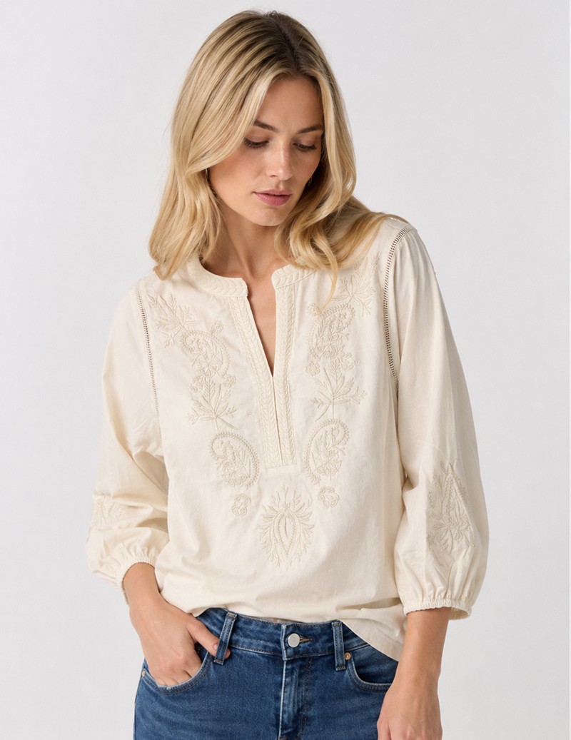 BLUSA BORDADA