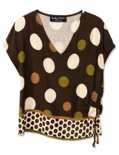BLUSA GOLA V BOLAS