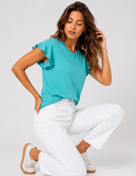 BLUSA CUELLO REDONDO F DUPLO