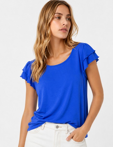 BLUSA CUELLO REDONDO F DUPLO