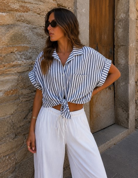 CAMISA RAYAS LAZO