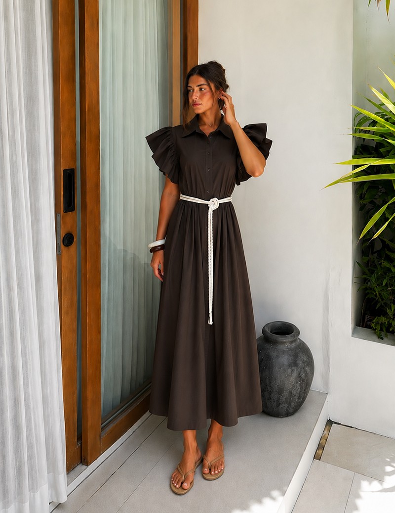 VESTIDO COMPRIDO M/CURTA