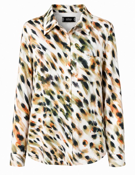 CAMISA ESTAMPADA C/BOLSILLO