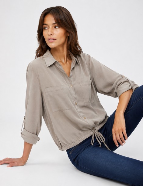 BLUSA C7CORDÓN TENCEL