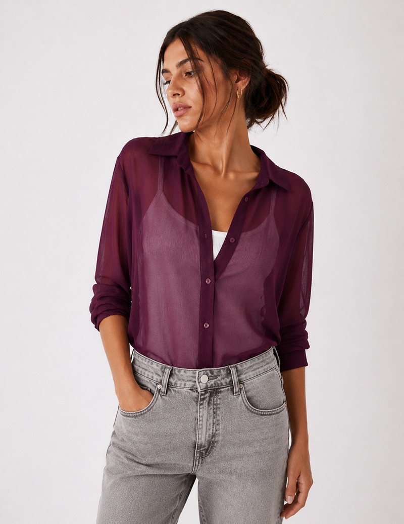BLUSA ESTAMPADO FLORAL LUREX