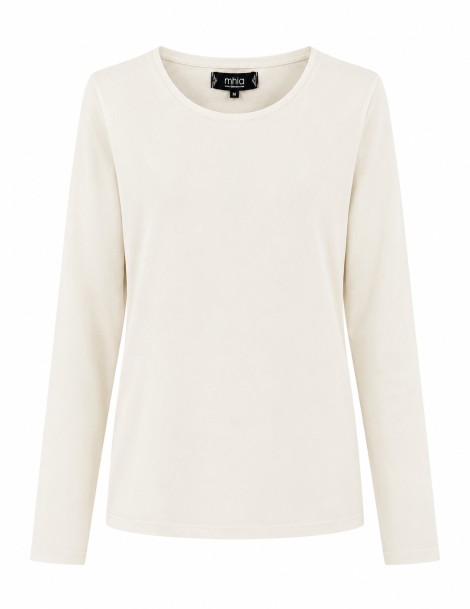 T-SHIRT M/LARGA CUELLO REDONDO