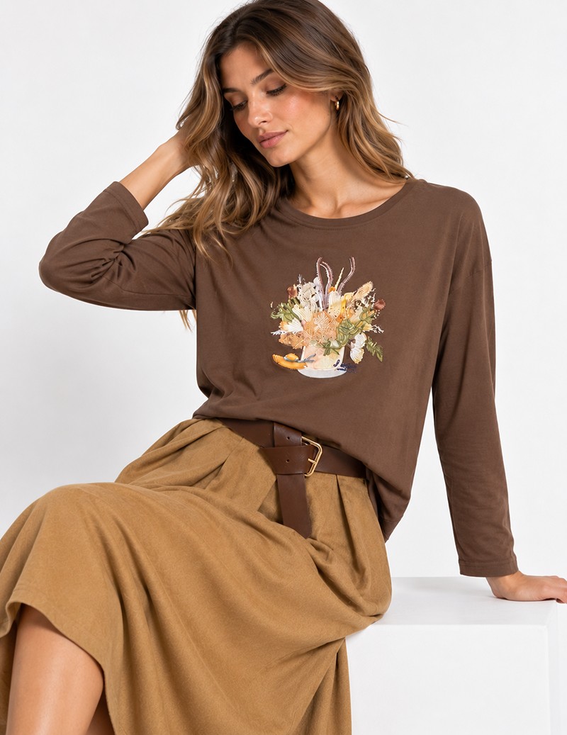 BLUSA BORDADO FLORES
