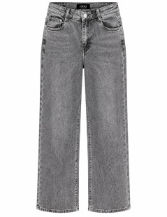 PANTALÓN GRIS PIERNA ANCHA
