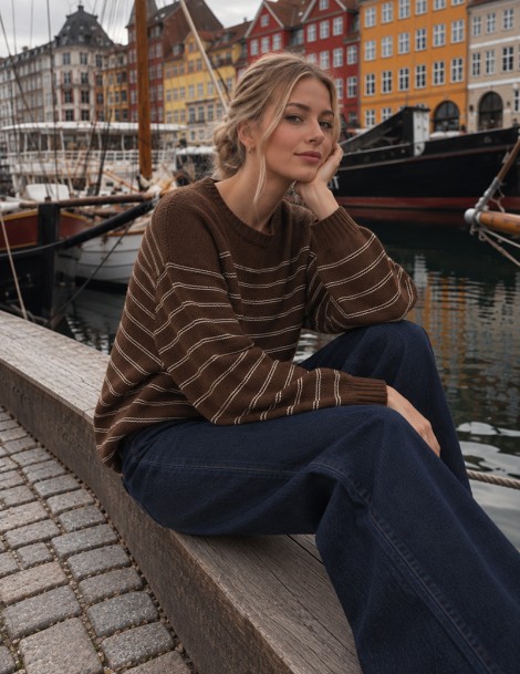 CAMISOLA MALHA GOLA BARCO LUREX