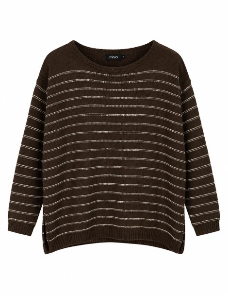 CAMISOLA MALHA GOLA BARCO LUREX