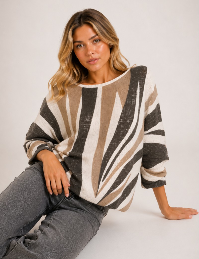 CAMISOLA MALHA KIMONO...