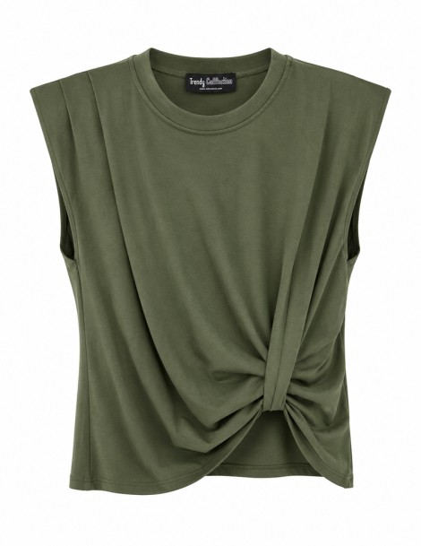 BLUSA C/HOMBROS ACOLCHOADOS