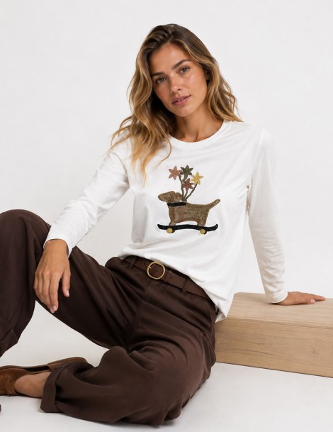 CAMISETA ESTAMPADA DOG